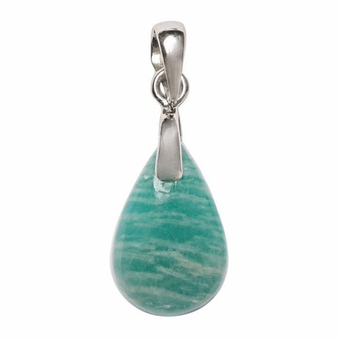 Amazonit prívesok striebro Ag 925 č. 12 - 2 cm, 3,3 g