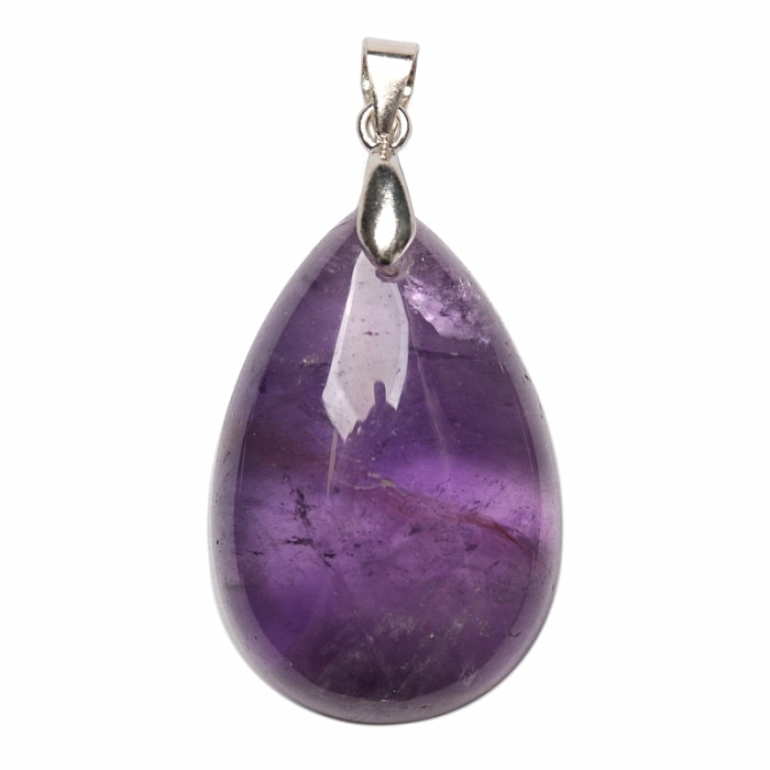 Ametyst prívesok striebro Ag 925 č. 15 - 3 cm, 7,7 g