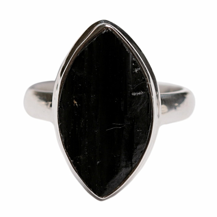 Turmalín skoryl prsteň striebro Ag 925 R1542 - 57 mm (US 8), 6,7 g