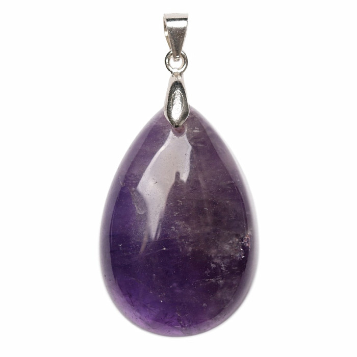 Ametyst prívesok striebro Ag 925 č. 17 - 2,9 cm, 7,1 g