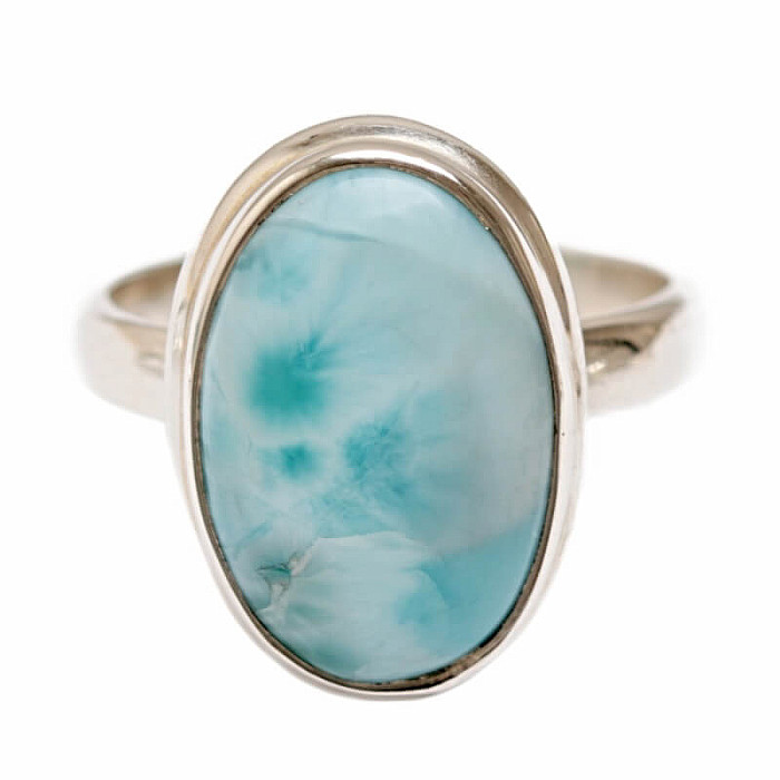 Larimar prsteň striebro Ag 925 R40 - 54 mm (US 7), 4,8 g