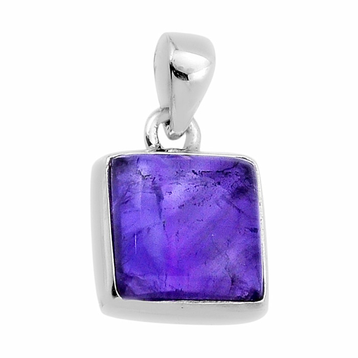 Ametyst prívesok striebro Ag 925 40985 - 1,4 cm, 4,1 g