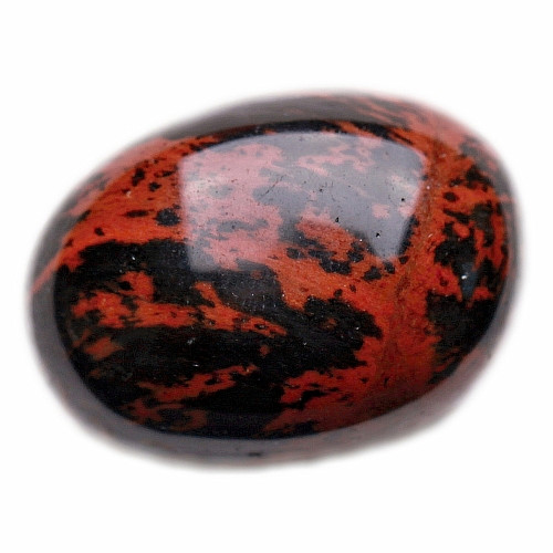 Obsidián mahagón tromlovaný - XL - cca 3 - 4 cm