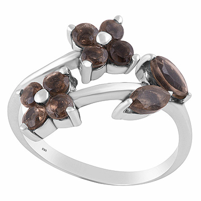 Strieborný prsteň so záhnedou - 61 mm (US 10), 3,6 g