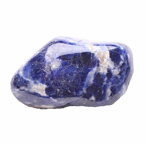 Sodaliť modrý tromlovaný - XL - cca 3 - 4 cm