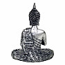 Budha meditujúca thajská soška so stojanom na čajovú sviečku 20,5 cm