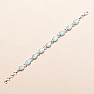 Larimar náramok striebro Ag 925 LOT1