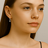 3443 Strieborné kruhové náušnice 13 mm PERLA