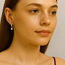 3443 Strieborné kruhové náušnice 12 mm PERLA GOLD