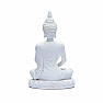 Budha meditujúca thajská soška biela 11 cm