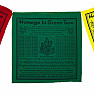 Tibetské modlitebné zástavky Zelená Tárá 10 ks