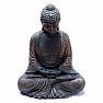 Budha meditujúca japonská soška starožitný vzhľad