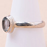 Topaz modrý prsteň striebro Ag 925 KO218