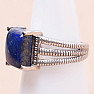 Lapis Lazuli prsteň striebro Ag 925 27067
