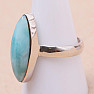 Larimar prsteň striebro Ag 925 KO273