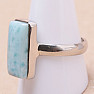 Larimar prsteň striebro Ag 925 KO274