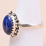 Lapis Lazuli prsteň striebro Ag 925 34343