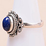 Lapis Lazuli prsteň striebro Ag 925 34687
