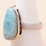 Larimar prsteň striebro Ag 925 LOT401