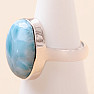 Larimar prsteň striebro Ag 925 LOT402