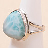 Larimar prsteň striebro Ag 925 LOT406