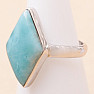 Larimar prsteň striebro Ag 925 LOT408