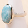 Larimar prsteň striebro Ag 925 LOT414