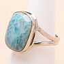 Larimar prsteň striebro Ag 925 LOT417