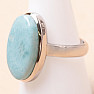 Larimar prsteň striebro Ag 925 LOT419