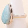 Larimar prsteň striebro Ag 925 LOT421