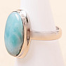 Larimar prsteň striebro Ag 925 LOT422