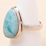 Larimar prsteň striebro Ag 925 LOT424