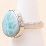 Larimar prsteň striebro Ag 925 LOT431