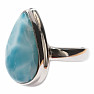 Larimar prsteň striebro Ag 925 LOT442