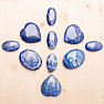 Lapis lazuli masážna hmatka ovál 5 cm