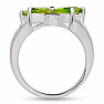 Olivín prsteň striebro Ag 925 R5066P