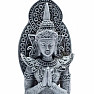 Budha modliaca sa thajská soška šedá 21 cm