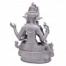 Buddha súcitný Chenrezig soška šedá