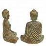 Buddha sediaci starožitný vzhľad