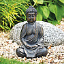 Buddha meditujúci japonská soška hnedá 30 cm