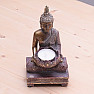 Buddha so stojanom v tvare lotosu na čajovú sviečku