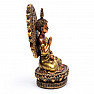 Budha uistenie sediaci na tróne thajská soška