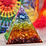 Orgonit veľká čakrová pyramída