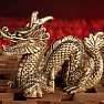 Feng shui soška čínsky drak strážca