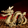 Feng shui soška čínsky drak strážca 14 cm