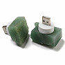Avanturínová USB lampička zelená