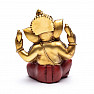 Feng Shui soška Ganéša vo farbe zlata 18 cm