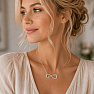Strieborný náhrdelník SILVER INFINITY
