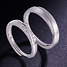 Súprava strieborných prsteňov FOREVER RINGS