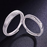 Súprava strieborných prsteňov FOREVER RINGS